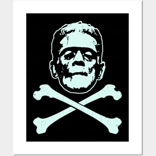 FRANKENSTEIN JOLLY ROGER Posters and Art